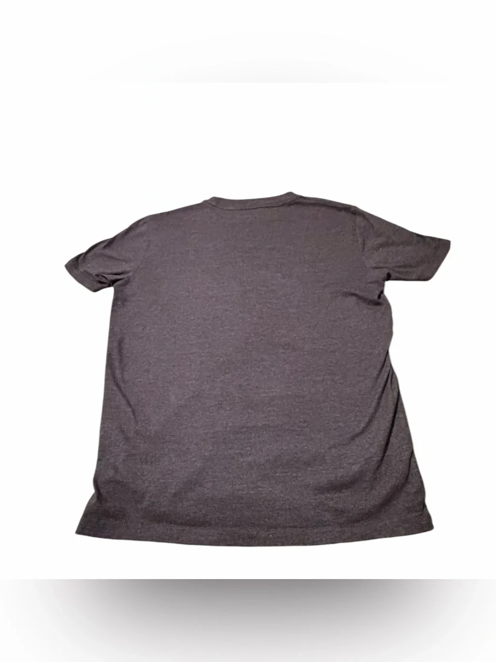 Aeropostale Men's Dark Charcoal Graphic Tee with Red and White Print